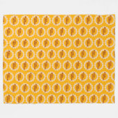 Polaire Couverture en molleton Rétro Groove (Devant (Horizontal))