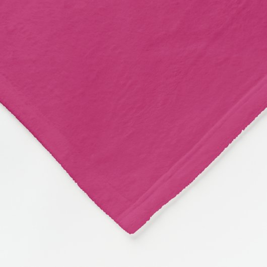 Polaire Couverture en molleton rose brûlé (Coin)