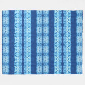 Polaire Couverture en molleton Shibori entrelacé (Devant (Horizontal))