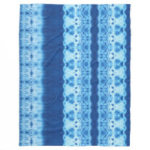 Couverture en molleton Shibori Interlace II