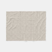Polaire Couverture en molleton texturé gris doux ADOM (Devant (Horizontal))