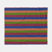 Polaire Couverture en molleton vert marine (Devant (Horizontal))