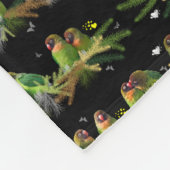 Polaire Couverture en peluche arc-en-ciel d'Inséparable (Coin)