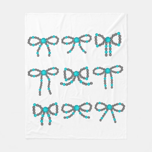 Polaire Couverture en pierre turquoise (Devant)