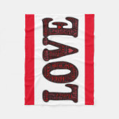 Polaire Couverture en polaire/Amour (Devant)