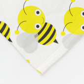 Polaire Couverture en polaire/Bumblebees mignonnes (Coin)