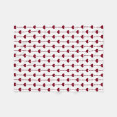 Polaire Couverture en polaire/Coeurs (Devant (Horizontal))