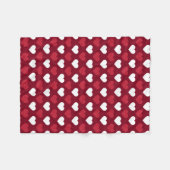 Polaire Couverture en polaire/Coeurs (Devant (Horizontal))