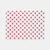 Polaire Couverture en polaire/Coeurs (Devant (Horizontal))