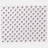 Polaire Couverture en polaire/Papillons (Devant (Horizontal))