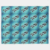 Polaire Couverture en polaire/Papillons (Devant (Horizontal))