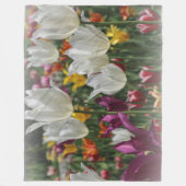 Polaire Couverture en polaire/tulipes (Devant)