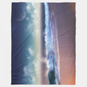 Polaire Couverture en polaire/Vagues (Devant)