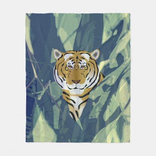 Polaire Couverture en Tiger Fleece (Devant)
