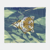 Polaire Couverture en Tiger Fleece (Devant (Horizontal))