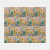 Polaire Couverture en tofles Abstraites (Devant (Horizontal))
