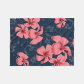 Polaire couverture en toison avec fleurs (Devant (Horizontal))
