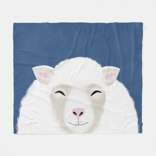 Polaire Couverture en toison de mouton (Devant (Horizontal))