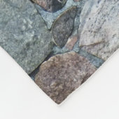 Polaire couverture en toison de pierre rustique (Coin)