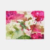 Polaire couverture en toison florale (Devant (Horizontal))