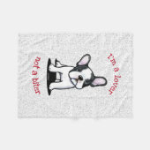 Polaire Couverture en toison KiniArt (Devant (Horizontal))