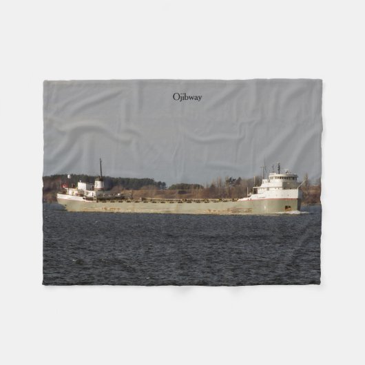 Polaire Couverture en toison ojibway (Devant (Horizontal))