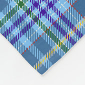 Polaire Couverture en toison Plaid/Blue Patchwork (Coin)