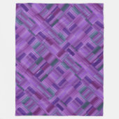 Polaire Couverture en toison violet (Devant)