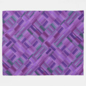 Polaire Couverture en toison violet (Devant (Horizontal))