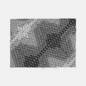 Polaire Couverture en treillis hexagonal monochrome (Devant (Horizontal))