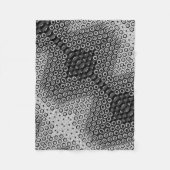 Polaire Couverture en treillis hexagonal monochrome (Devant)