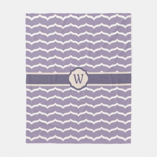 Polaire Couverture en zigzag fleece (Devant)