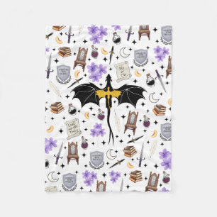 Polaire Couverture Épaisse de Fuite du Dragon du Collège d