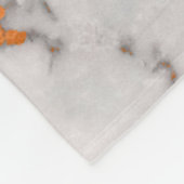Polaire Couverture faite sur commande blanche d'ouatine de (Coin)