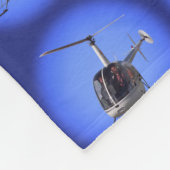 Polaire Couverture faite sur commande d'hélicoptère de (Coin)