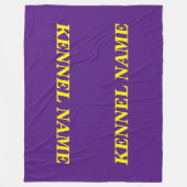 POLAIRE COUVERTURE FAITE SUR COMMANDE D'OUATINE DE (Devant)