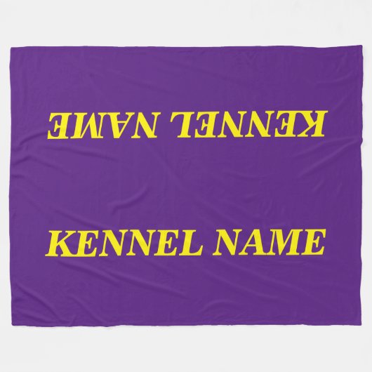 POLAIRE COUVERTURE FAITE SUR COMMANDE D'OUATINE DE (Devant (Horizontal))