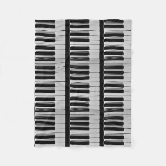 Polaire Couverture faite sur commande d'ouatine de clavier (Devant)