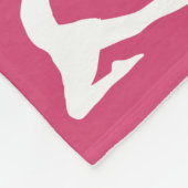 Polaire Couverture faite sur commande d'ouatine de nom et (Coin)