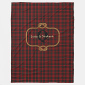 Polaire Couverture faite sur commande d'ouatine de plaid (Devant)