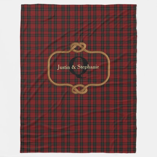 Polaire Couverture faite sur commande d'ouatine de plaid (Devant)