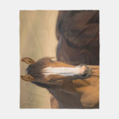 Polaire Couverture faite sur commande d'ouatine, milieu - (Devant)