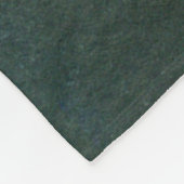 Polaire Couverture faite sur commande verte et bleue de (Coin)