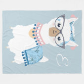 Polaire Couverture fascinante de lama (Devant (Horizontal))