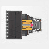 Polaire Couverture fleectique avec graphique "Lady Loader" (Devant (Horizontal))