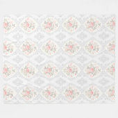 Polaire Couverture florale en toison (Devant (Horizontal))