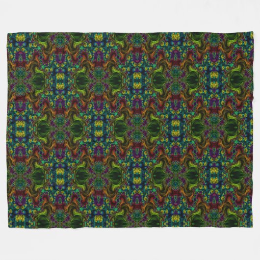 Polaire Couverture fractale 1 (Devant (Horizontal))