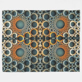 Polaire Couverture géométrique à cercles abstraits (Devant (Horizontal))
