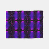 Polaire Couverture Géométrique Violet Néon (Devant (Horizontal))