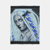 Polaire Couverture gothique déchirée d'art d'imaginaire de (Devant)